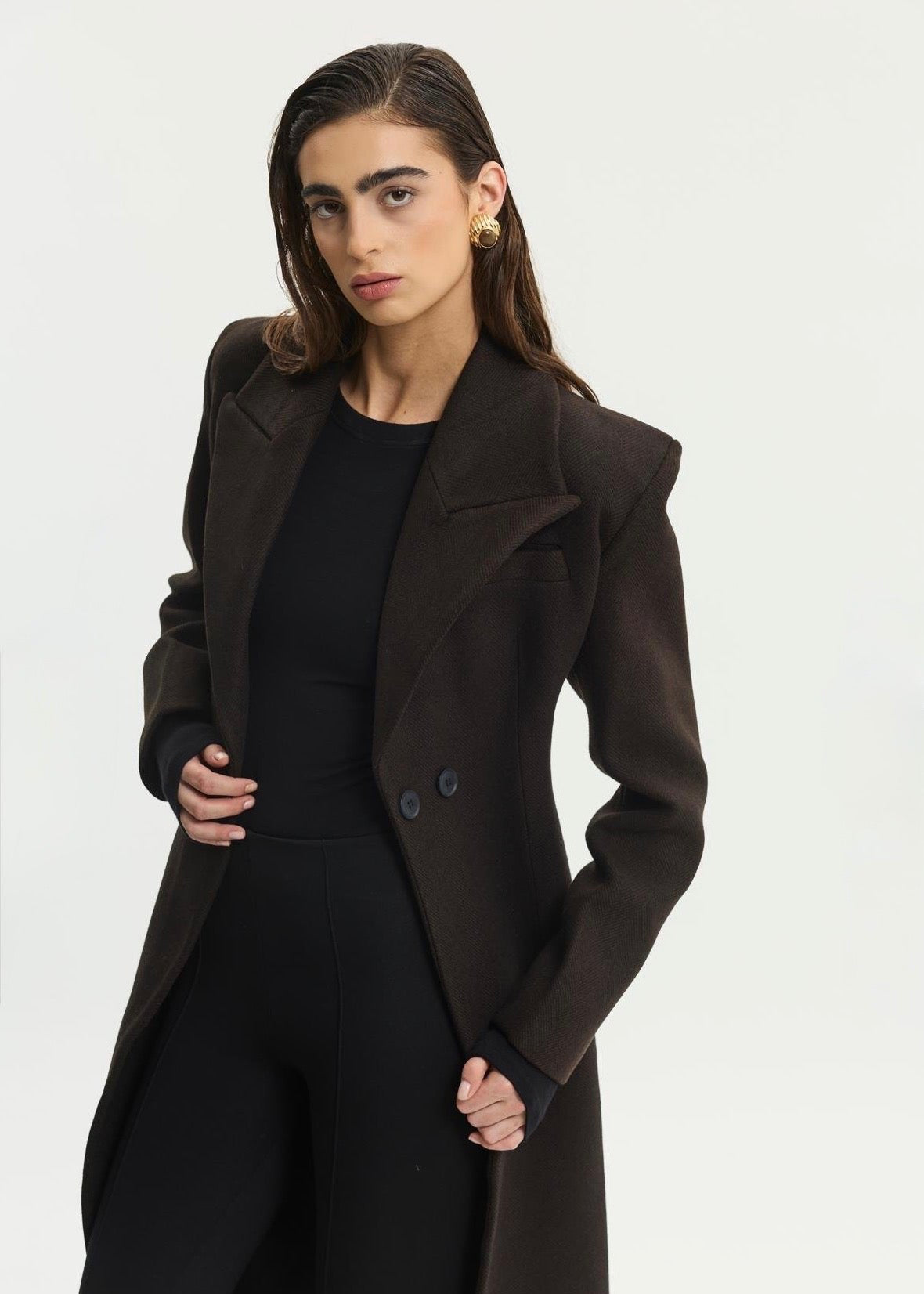 Cat Trenchcoat - Dark Brown (RESTOCK COMING SOON)-2