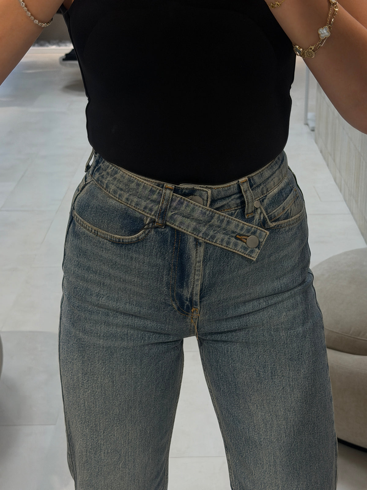 Members Jeans - Greyish Blue