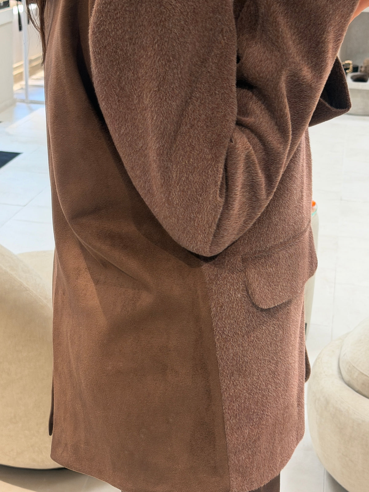 Teddy Blazer-Jacket Brown-6