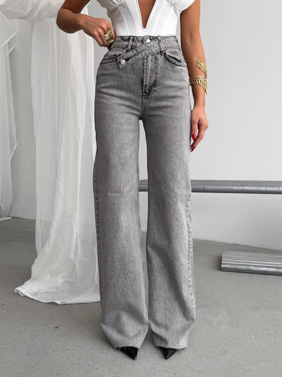 Members Jeans Grey Ash