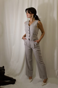 LOUVRE SET - Weste, Hose und Blazer