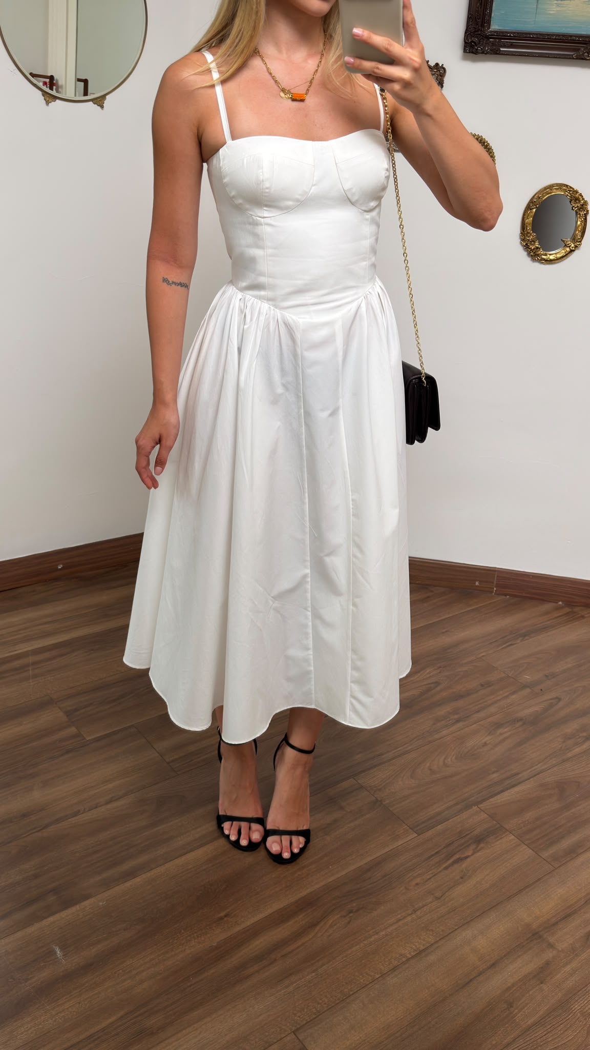 Femme Dress White