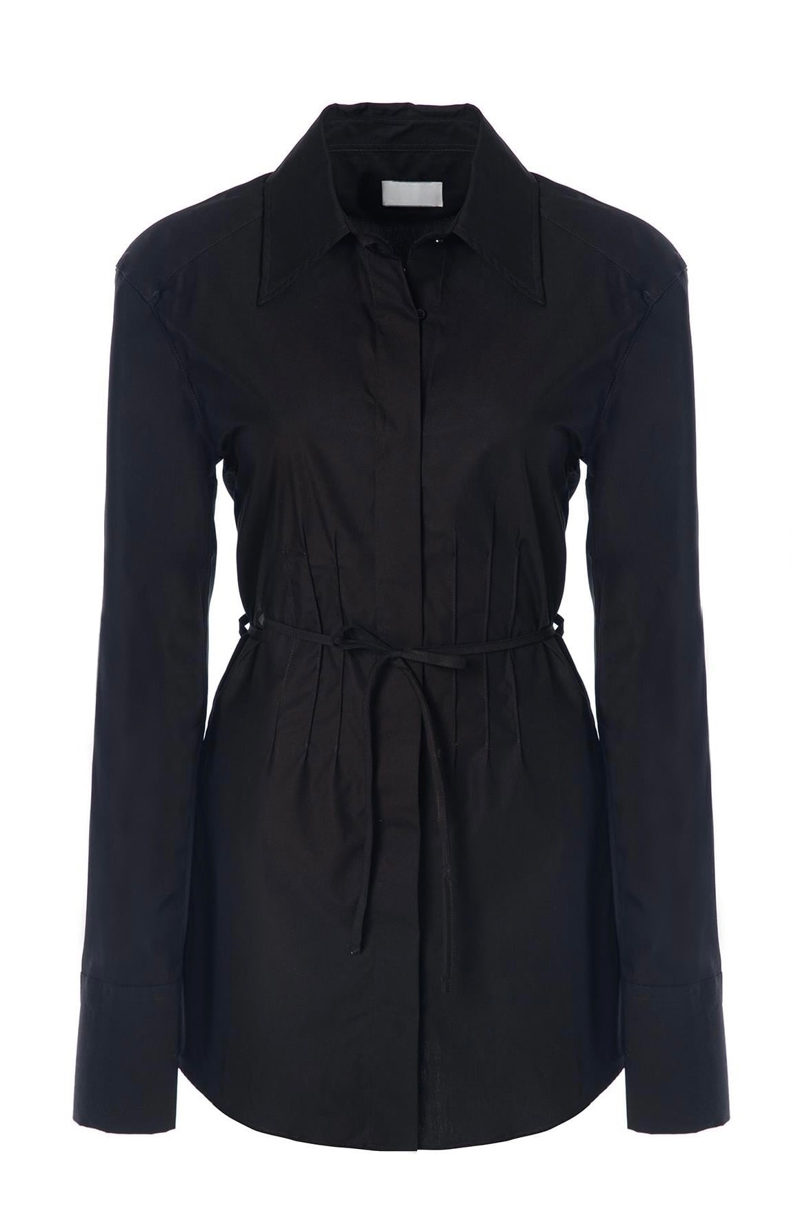 Jl Waisted Shirt Black-1