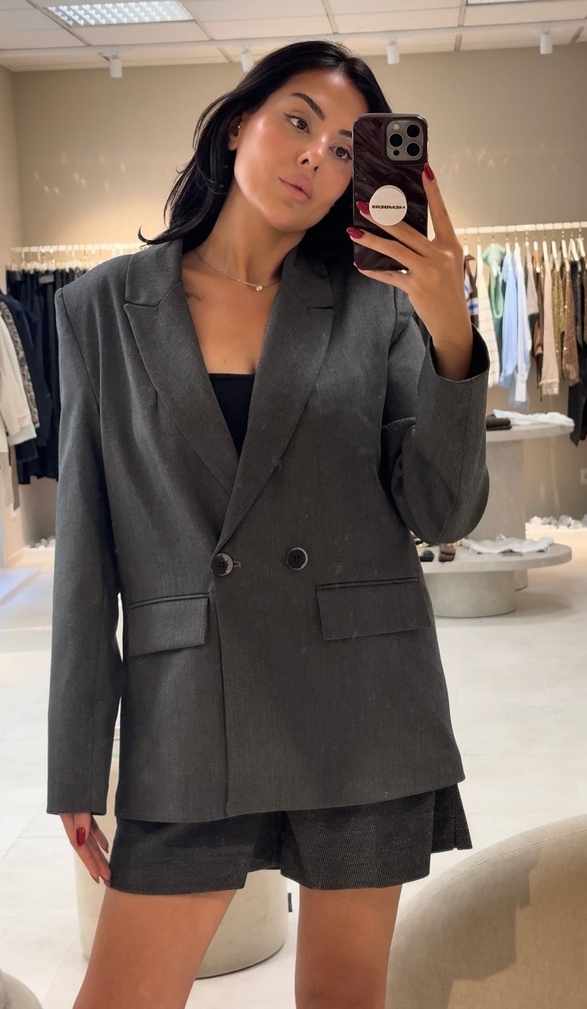 Kendall Blazer - Anthracite-1