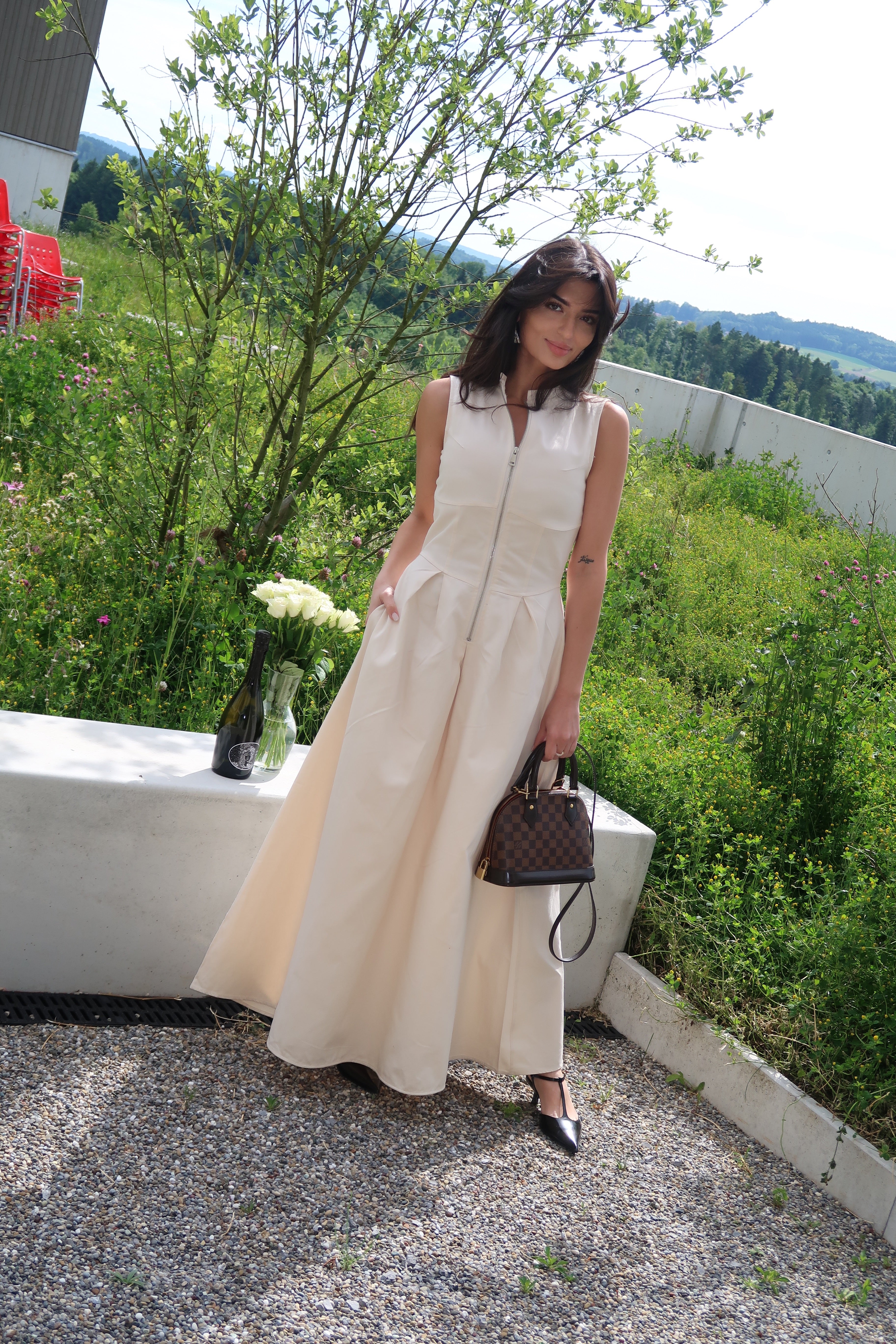 NOEMIE DRESS Beige