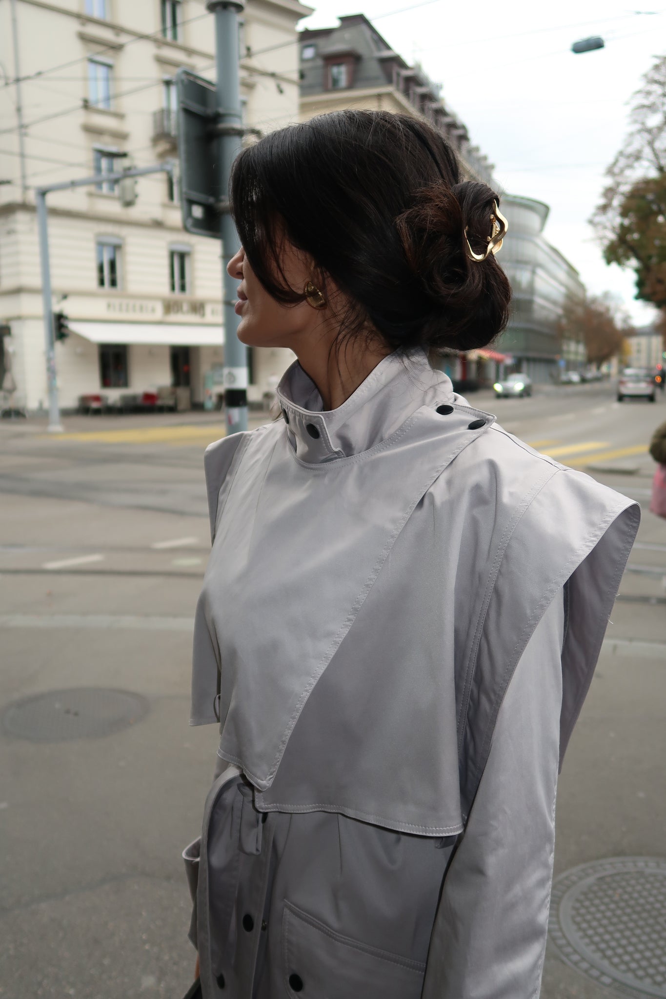 Rain Coat - Grey