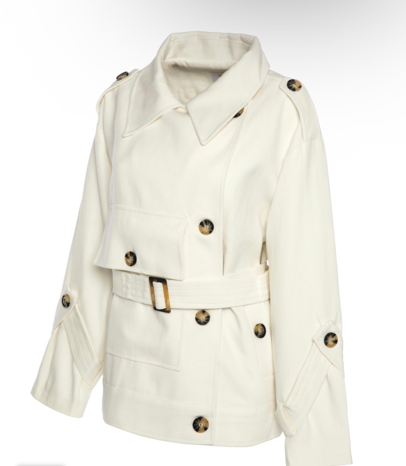 JL IVY Trenchcoat - White