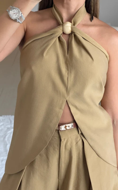 Myra Set - Khaki-2