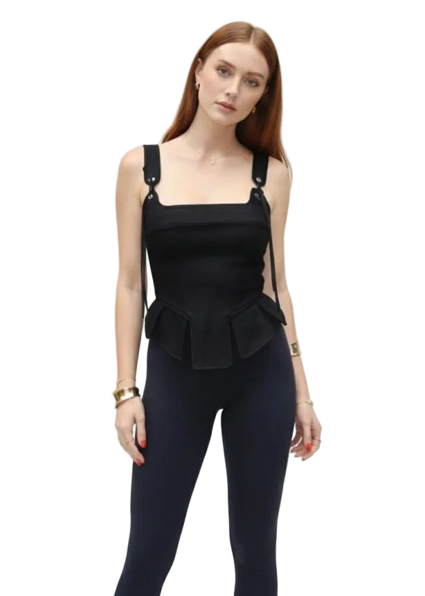 The Rebell Top - Black