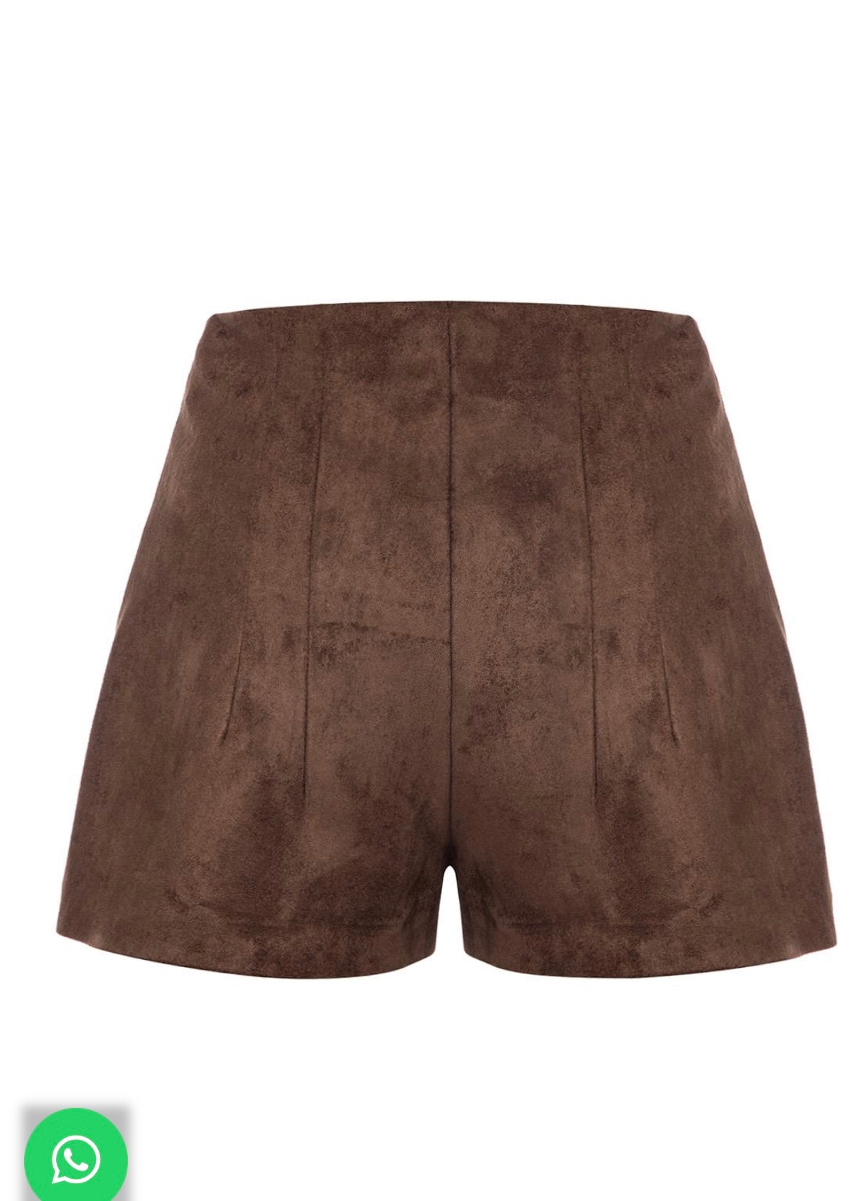 Mini Suede Shorts Brown - JL Hailey