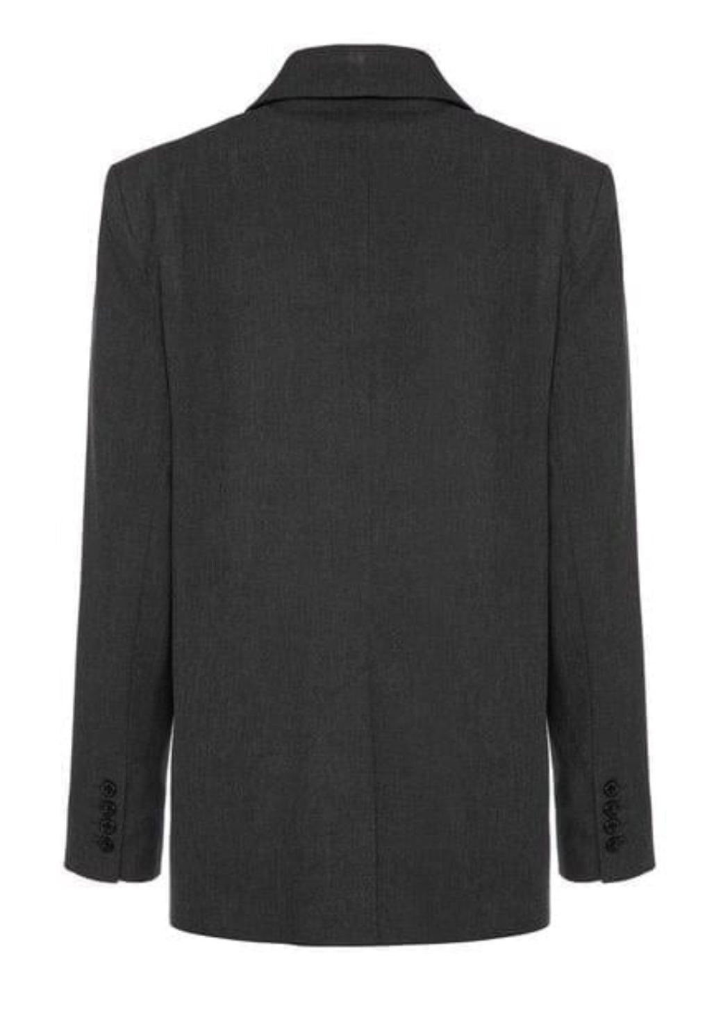 JL Zipper Blazer - Dark Grey