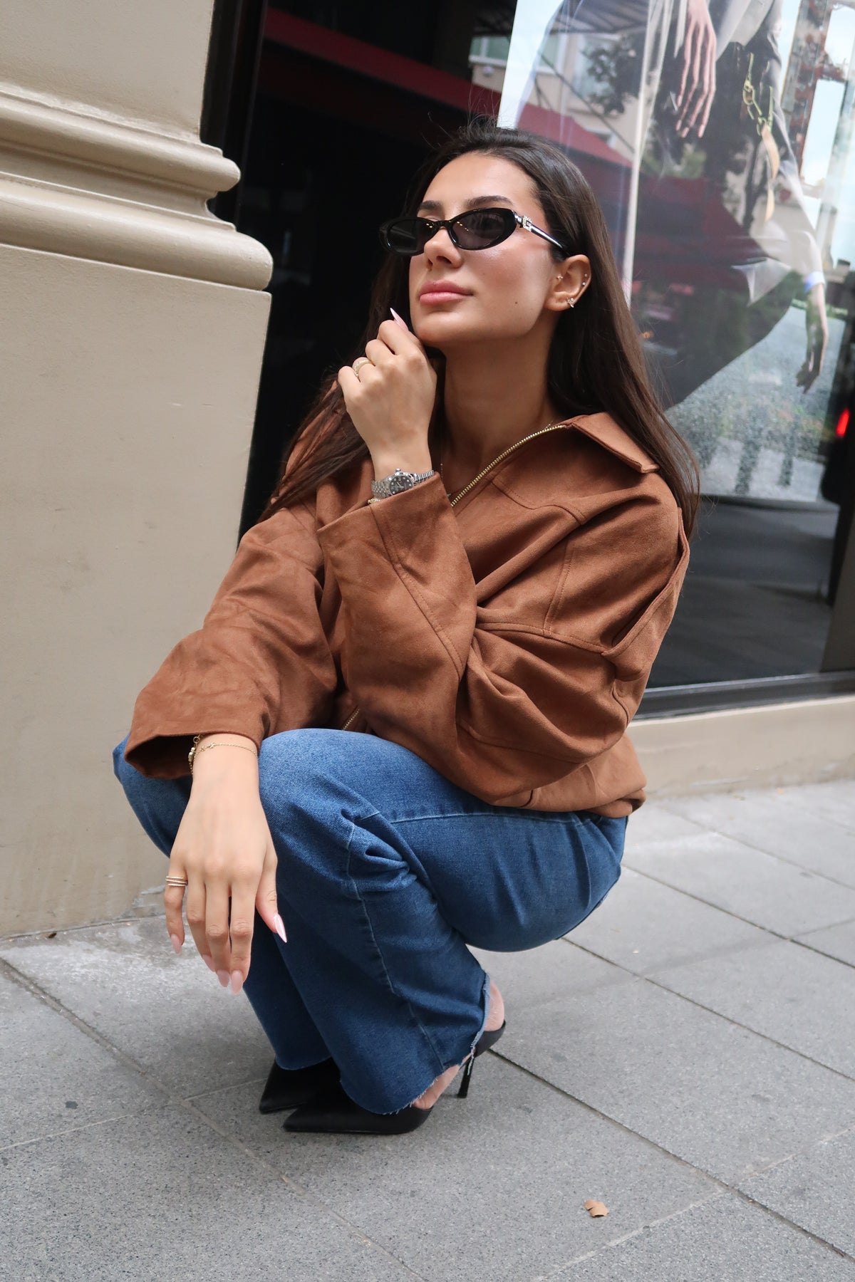 Kelly Jacket – Cognac-2