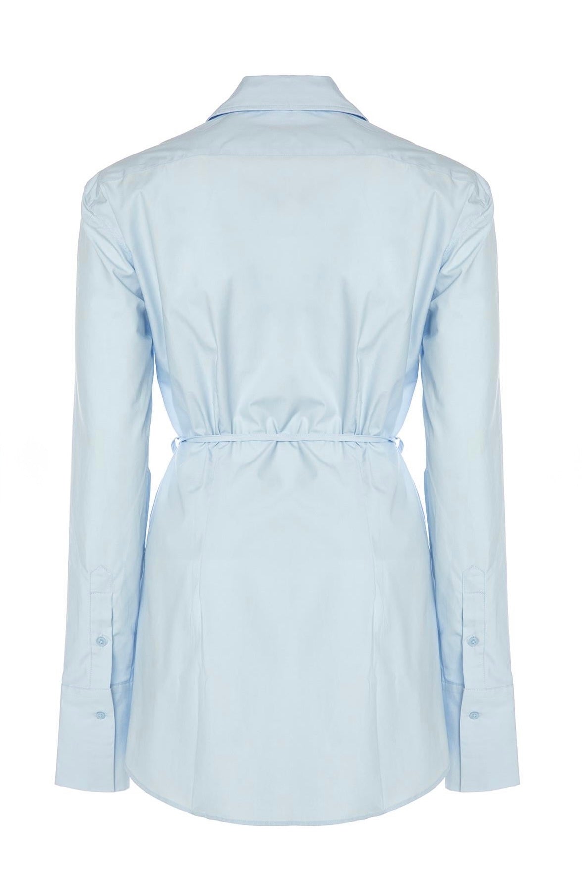 Jl Waisted Shirt Babyblue-1