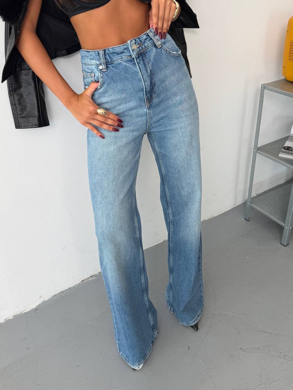 Members Jeans - Capri Blue-2