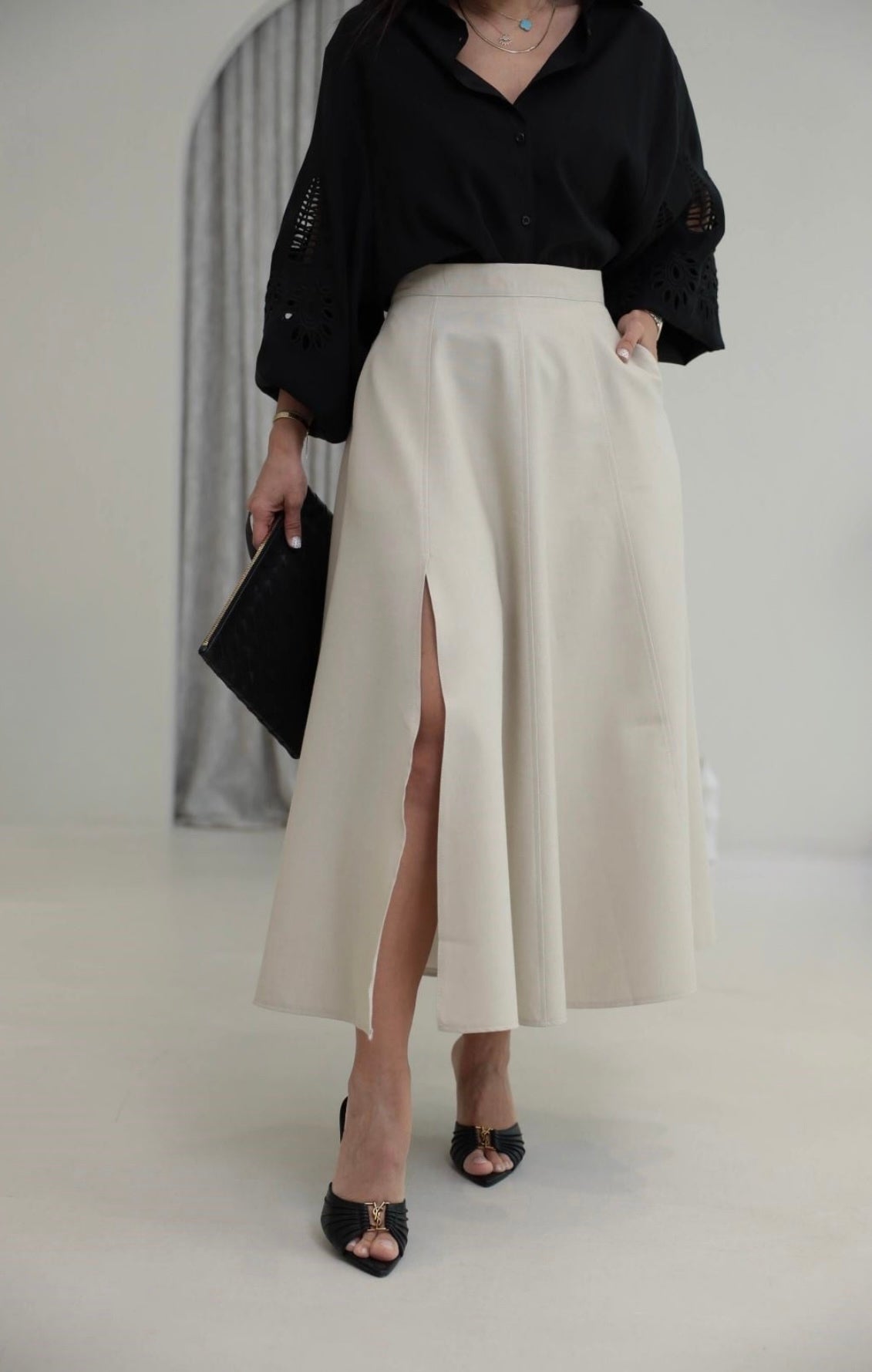 Aura A-Line Skirt