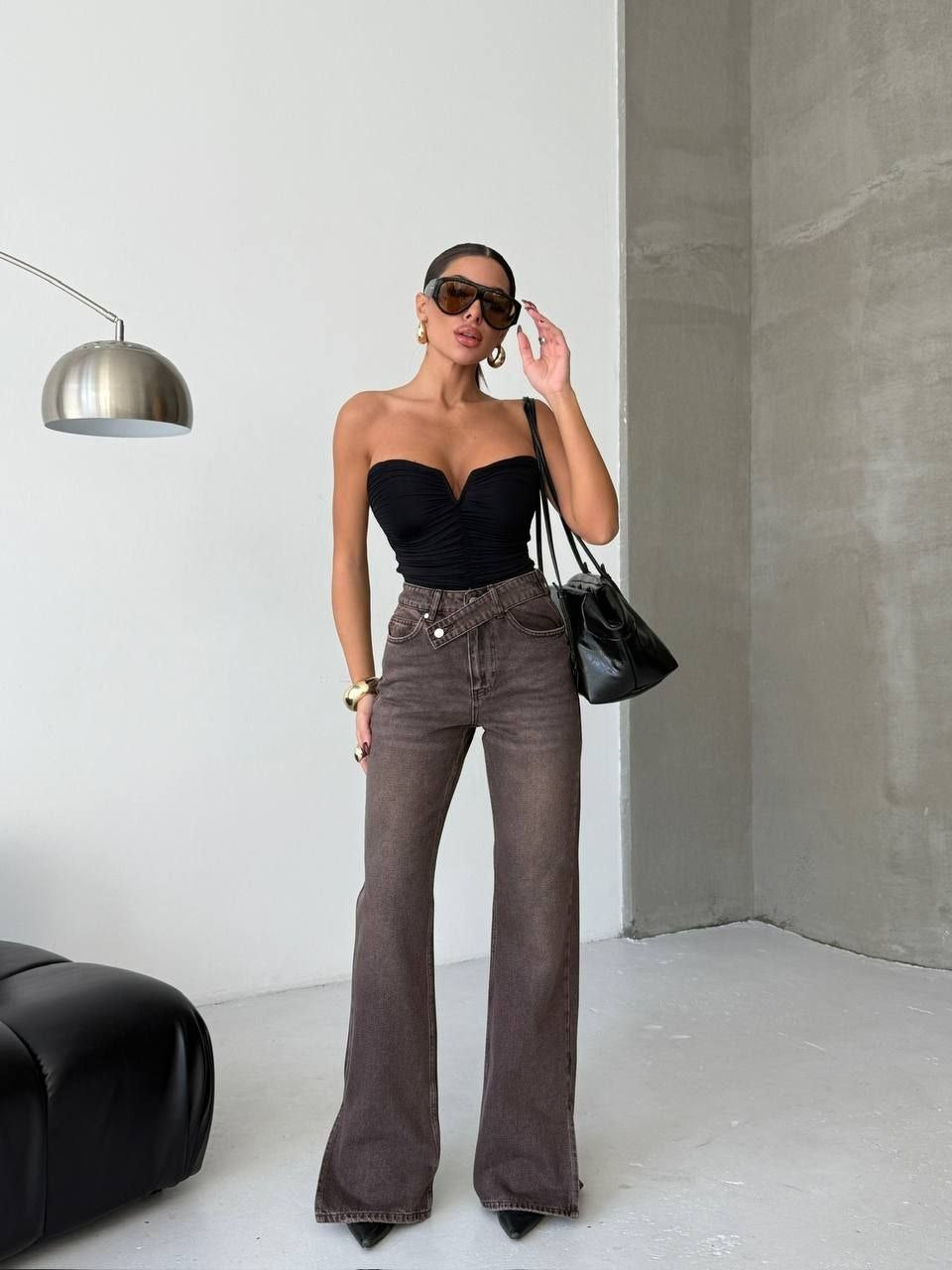 Members Jeans Mocha Brown