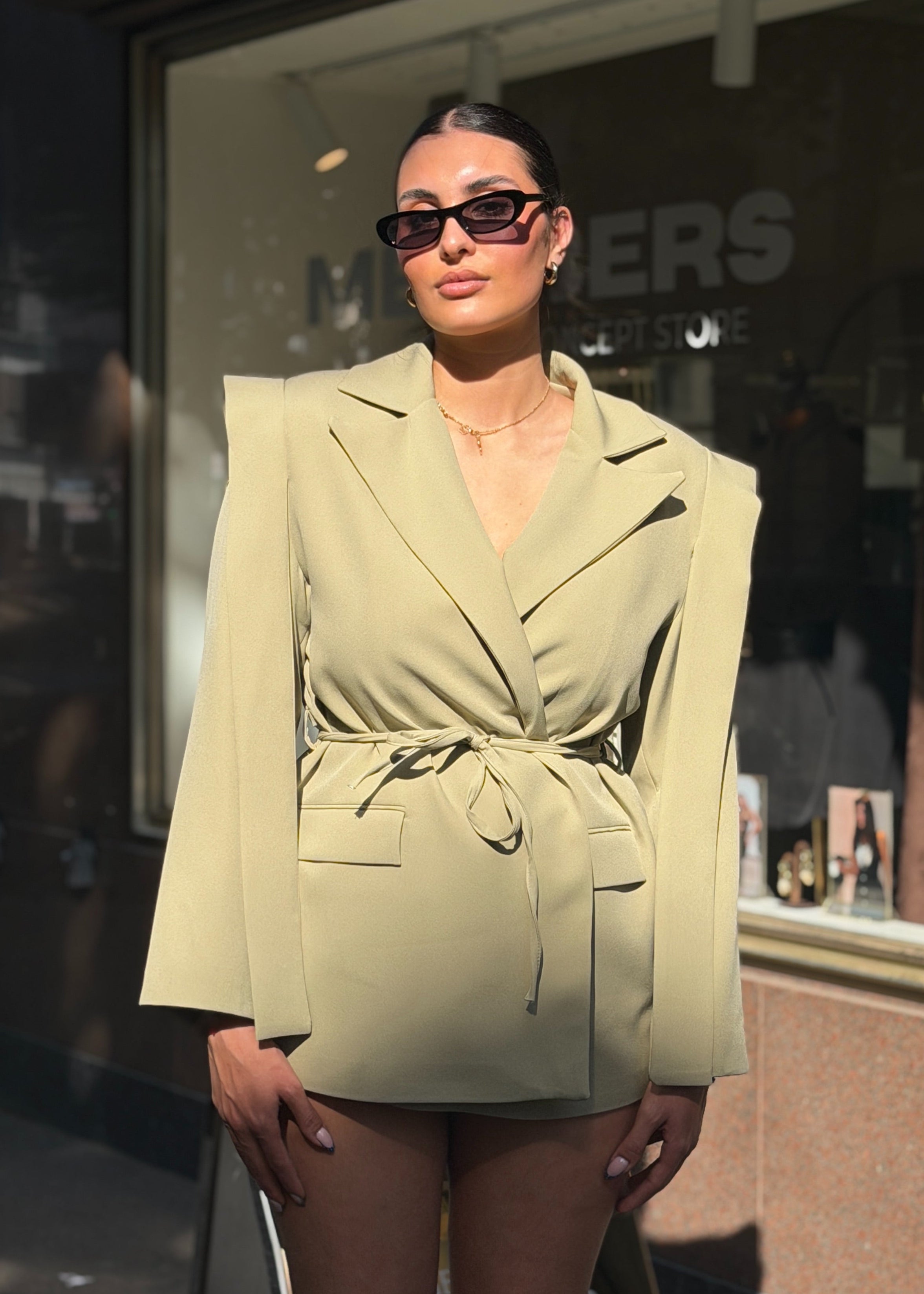 Maéva Olive Blazer