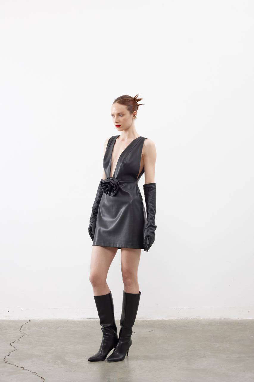 Désirée Dress – Leather