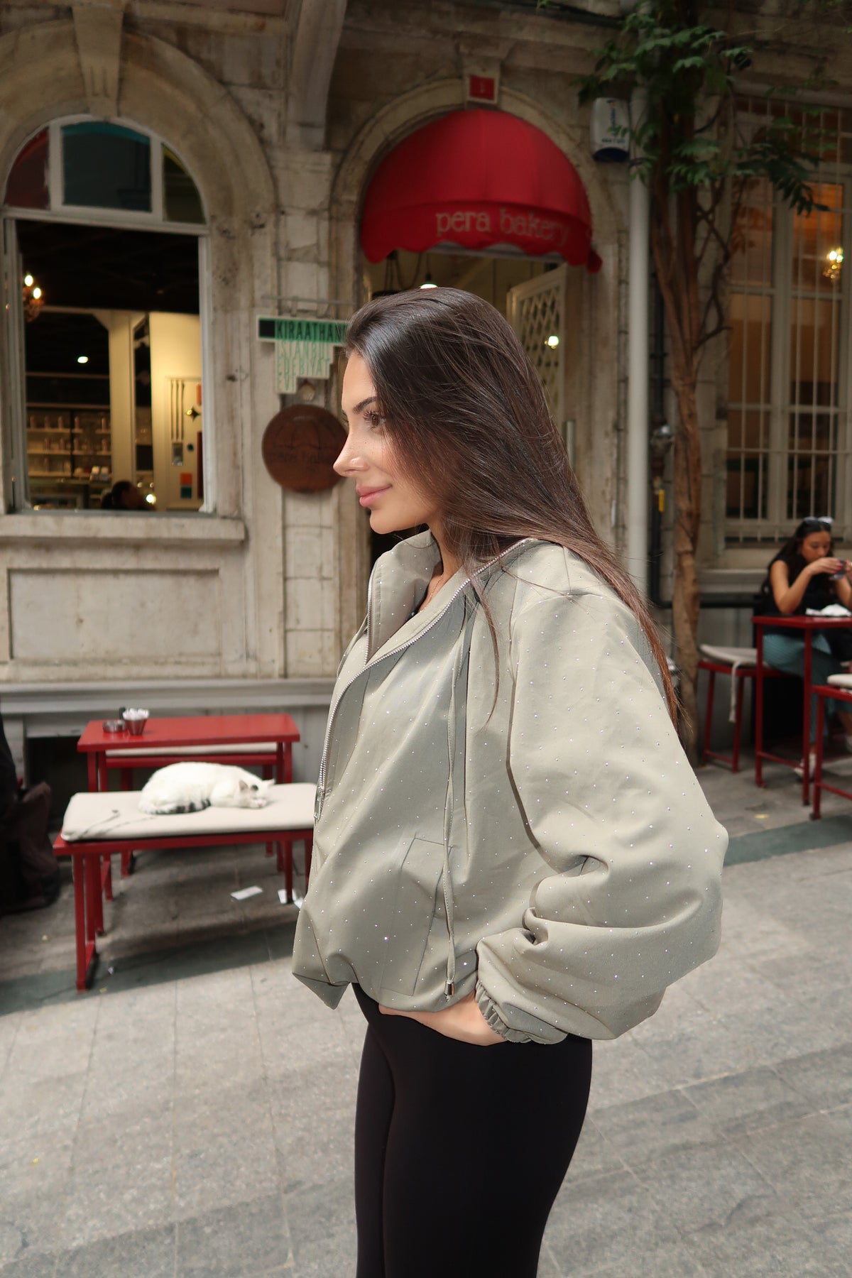 Vivienne Jacket – Olive-4
