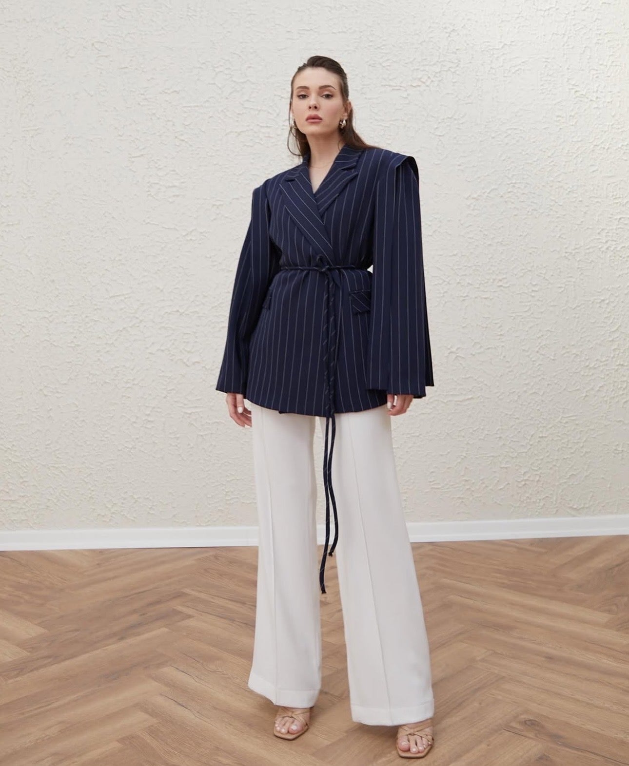 MAÉVA BLUE STRIPED - Blazer