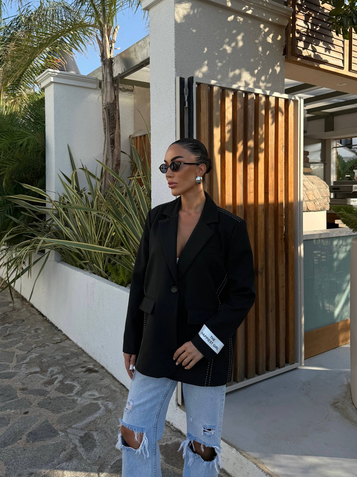 Samira Blazer – Black-2