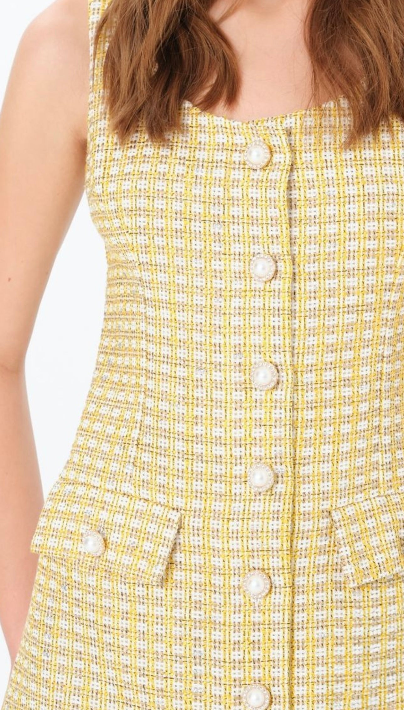 Rosalie Tweed Mini Dress