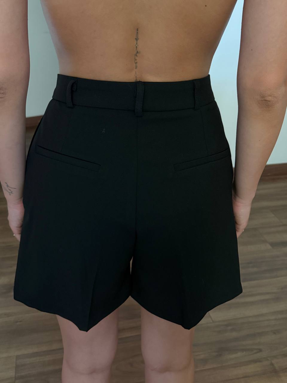 Elegant Daily Shorts - Black-4