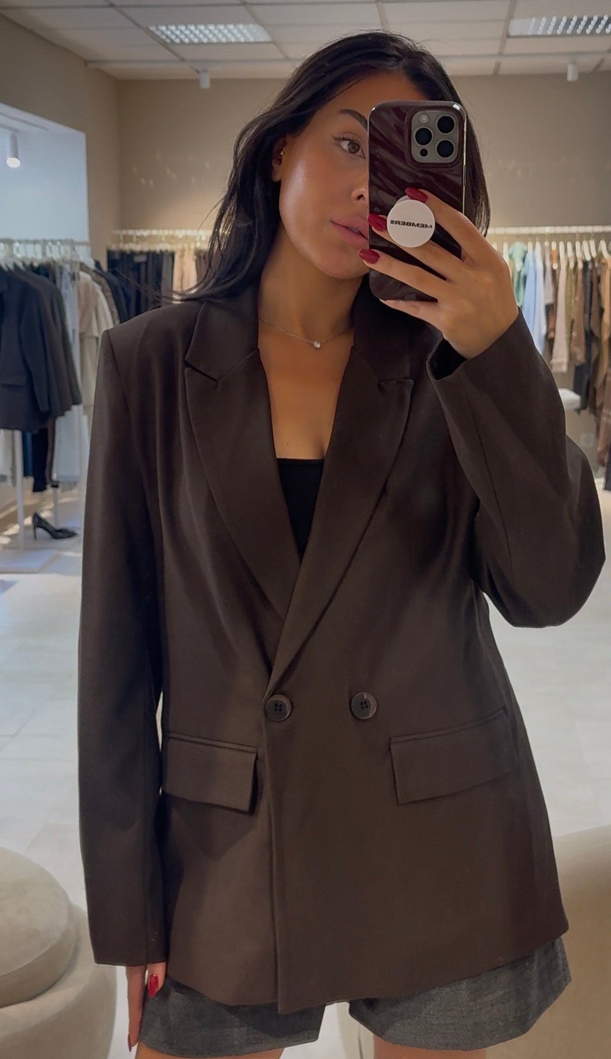 Kendall Blazer - Brown-1