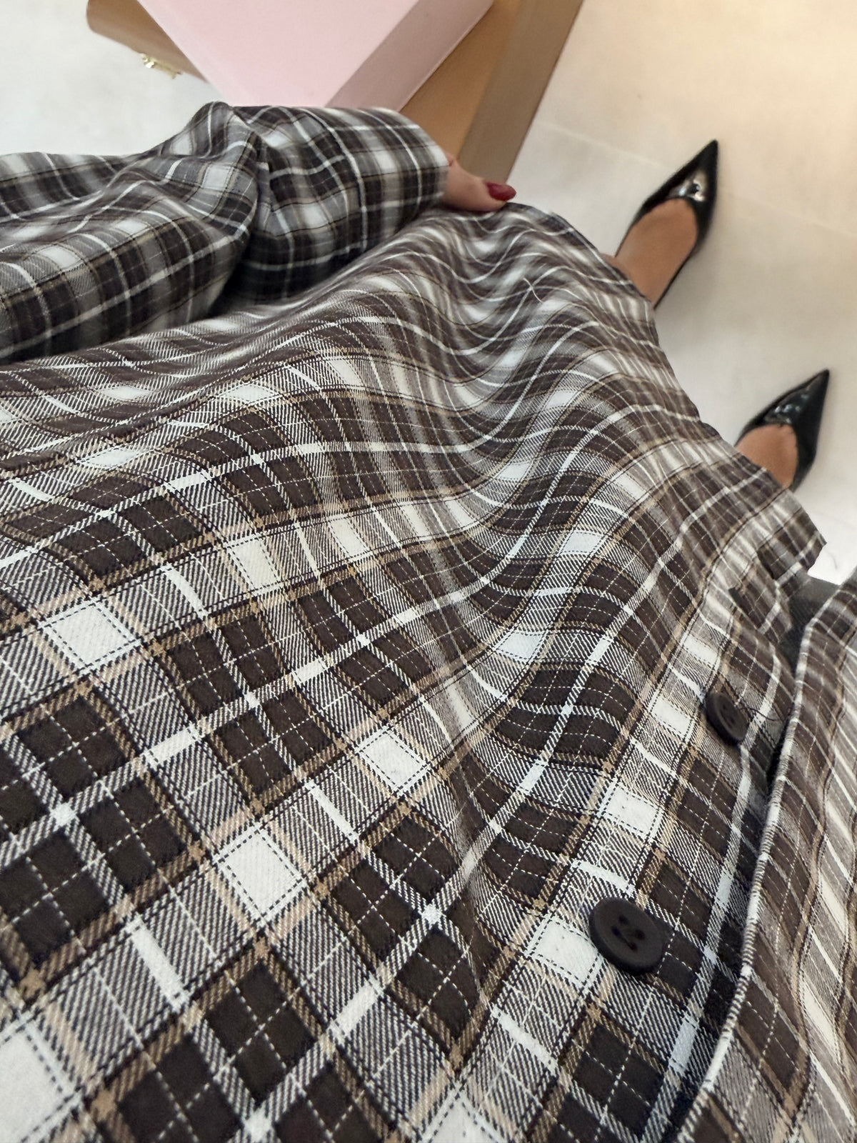 Oversized Shirt - Tartan-4