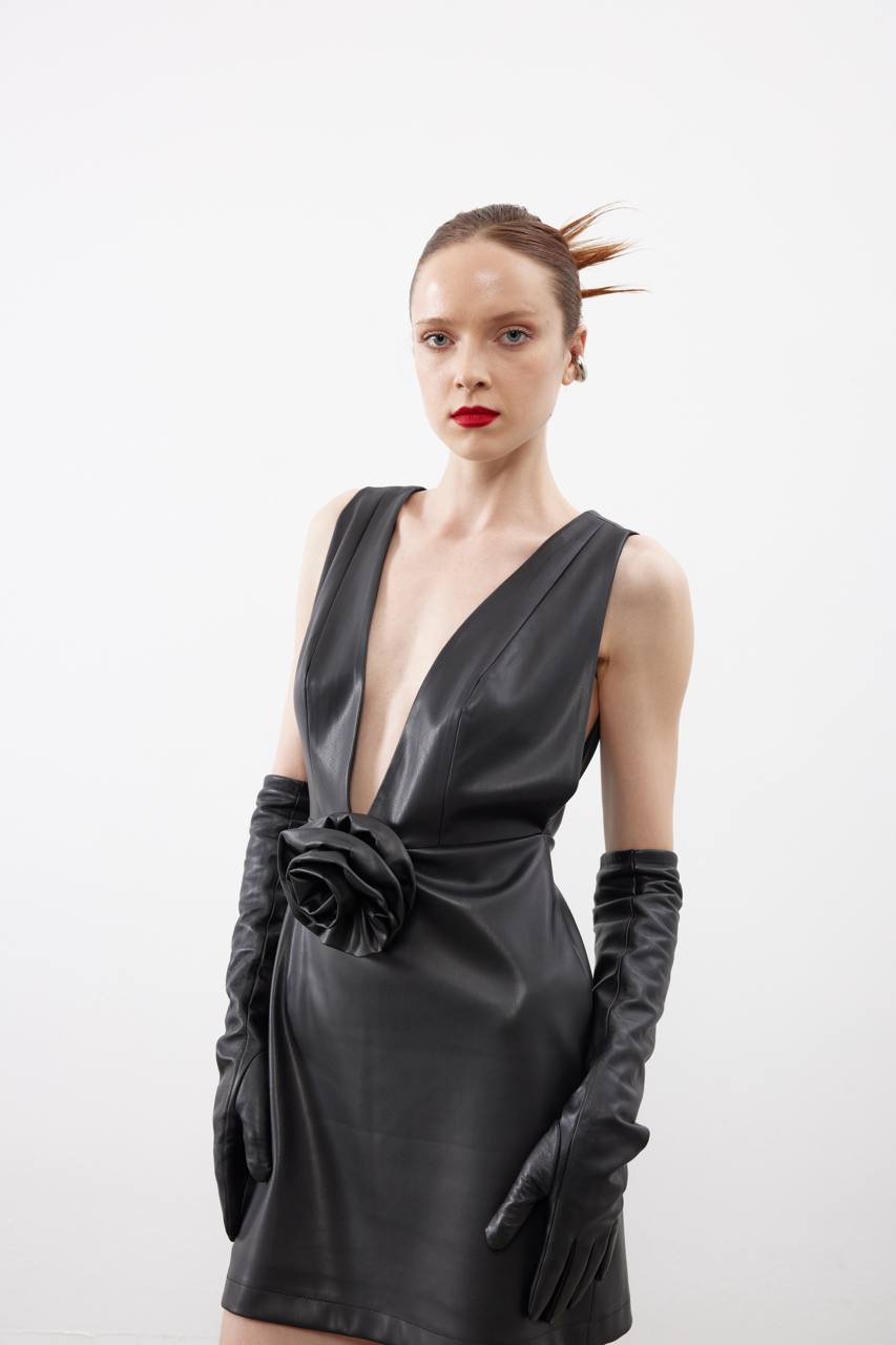 Désirée Dress – Leather