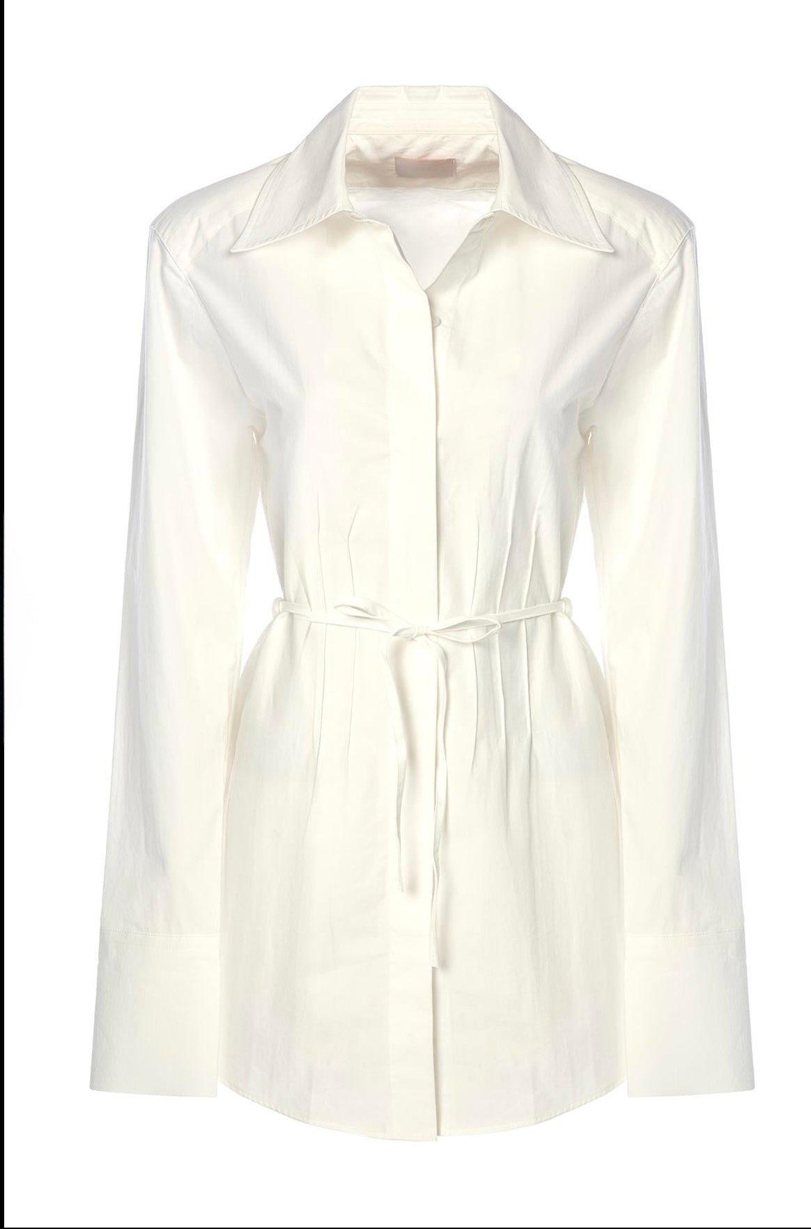 Jl Waisted Shirt White-1