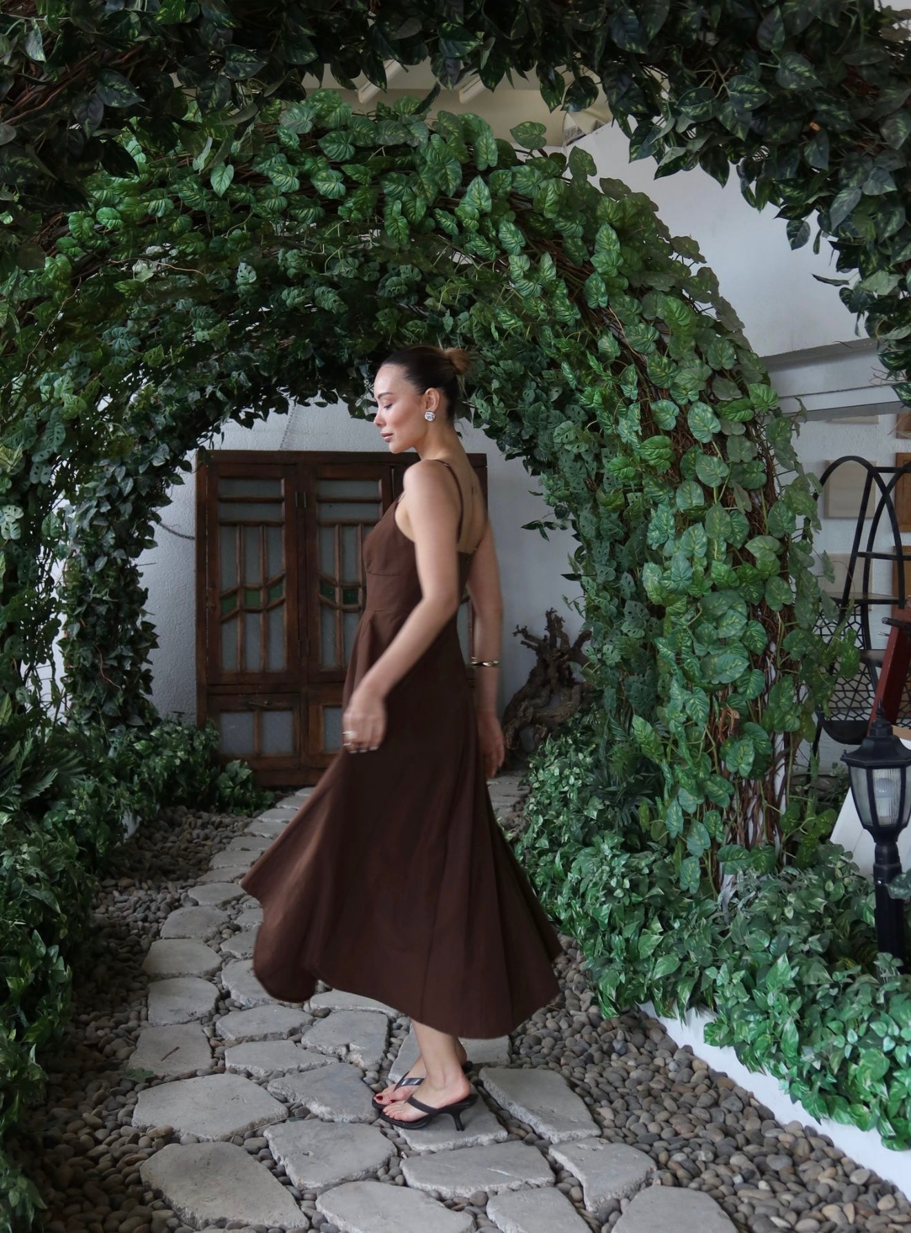 Midi Dress - Femme Black