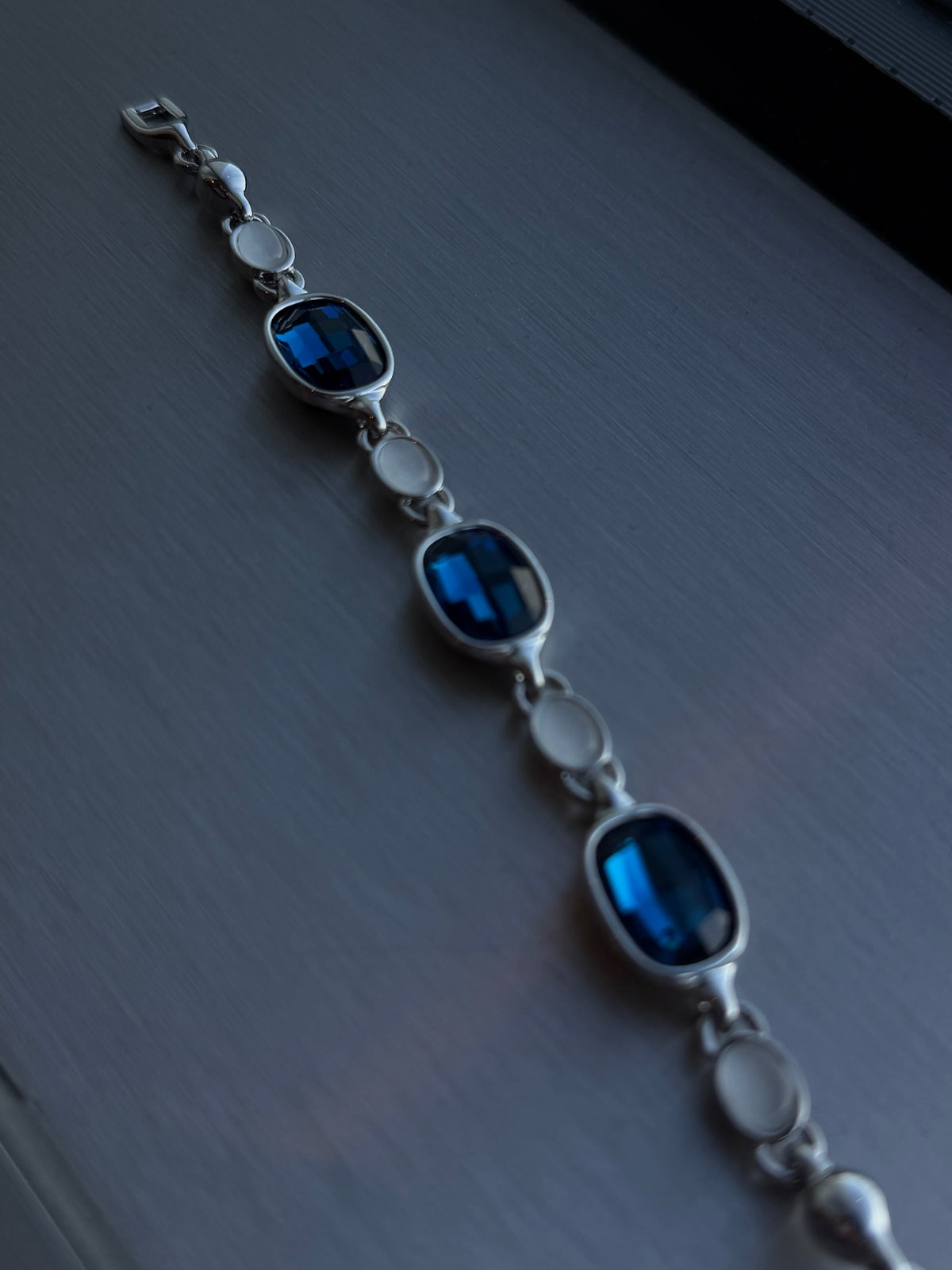 SW Silver Bracelet - Night Blue-1