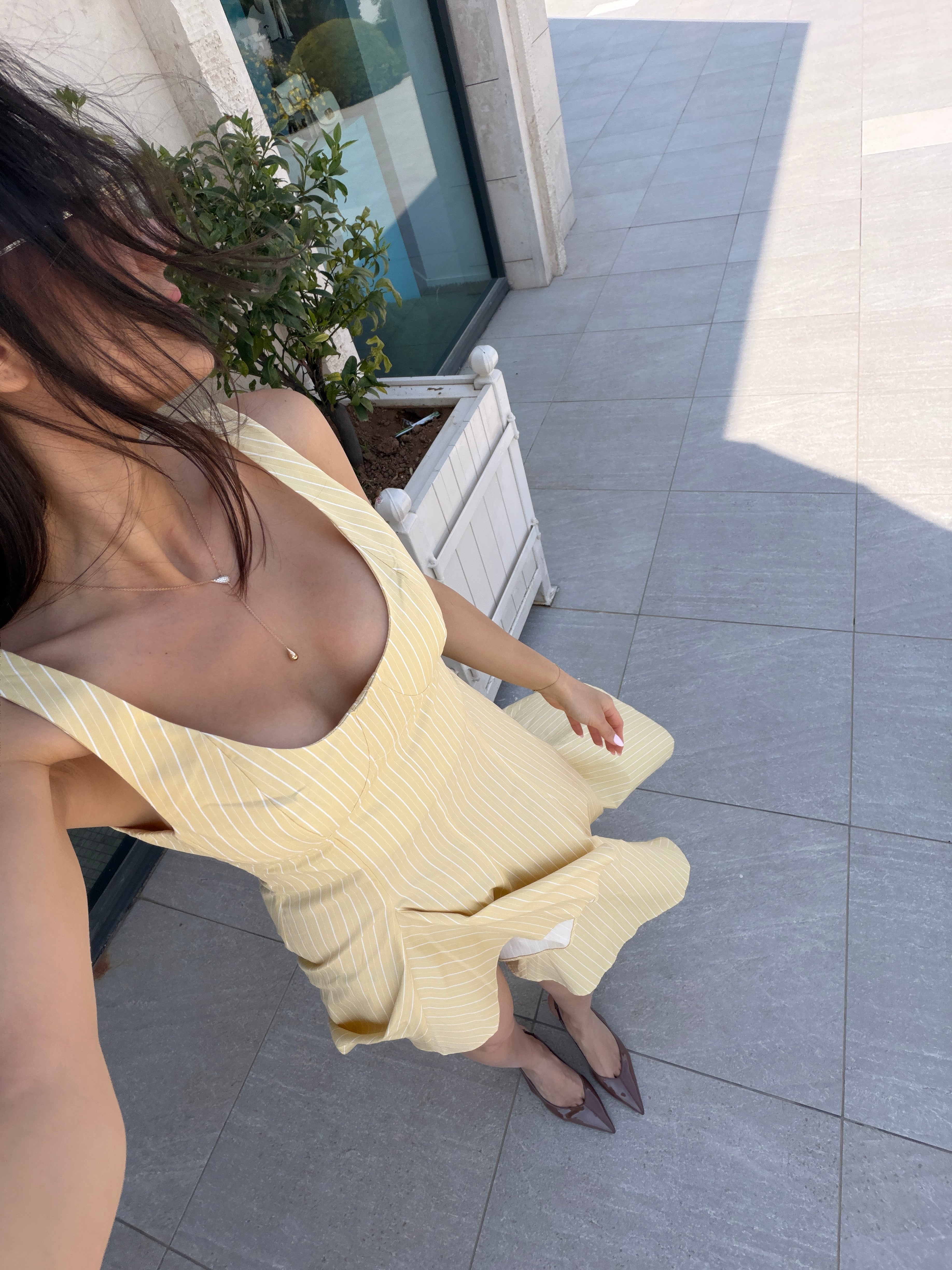 Lana Dress - Buttermilk Yellow