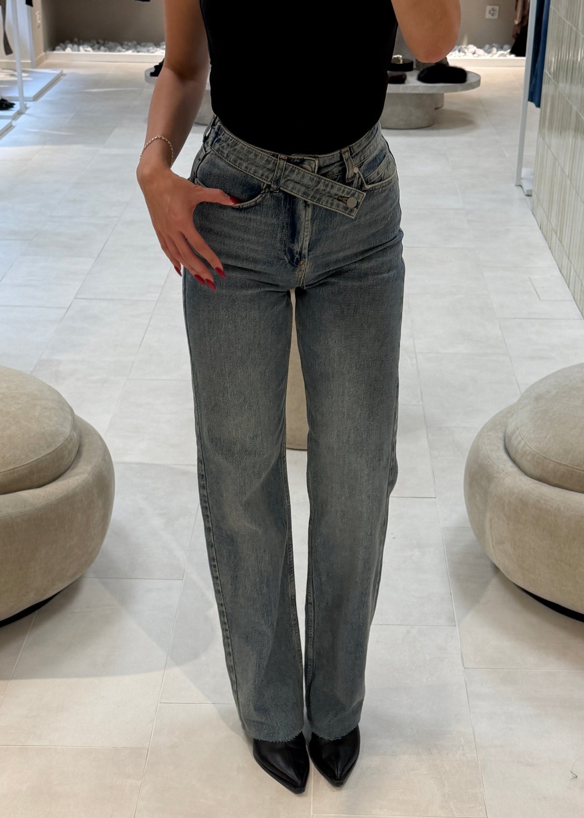 Members Jeans - Greyish Blue