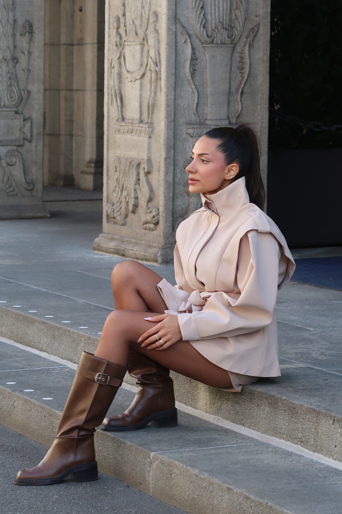 Rosie Jacket - Ivory