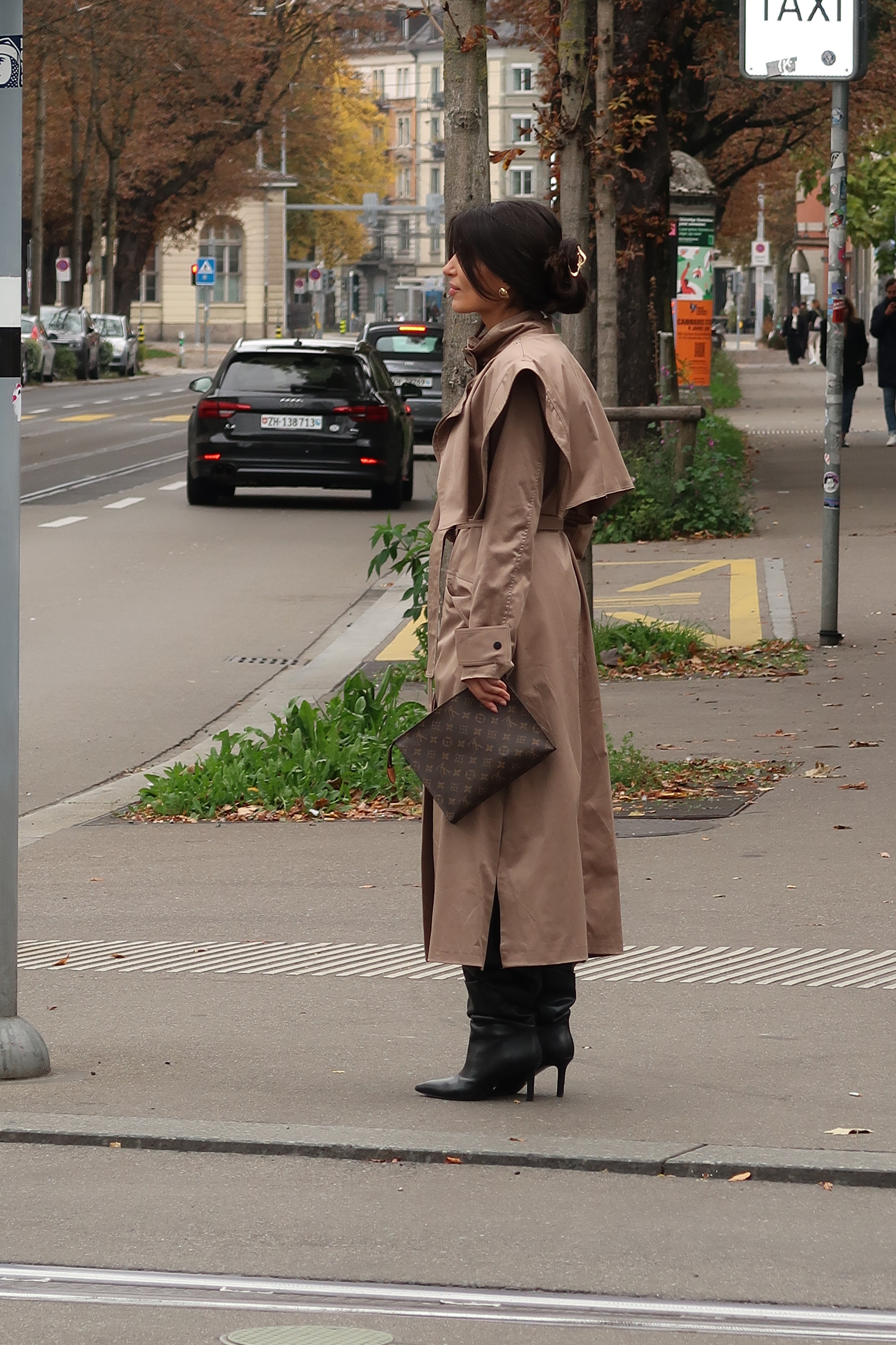 Rain Coat - Nude