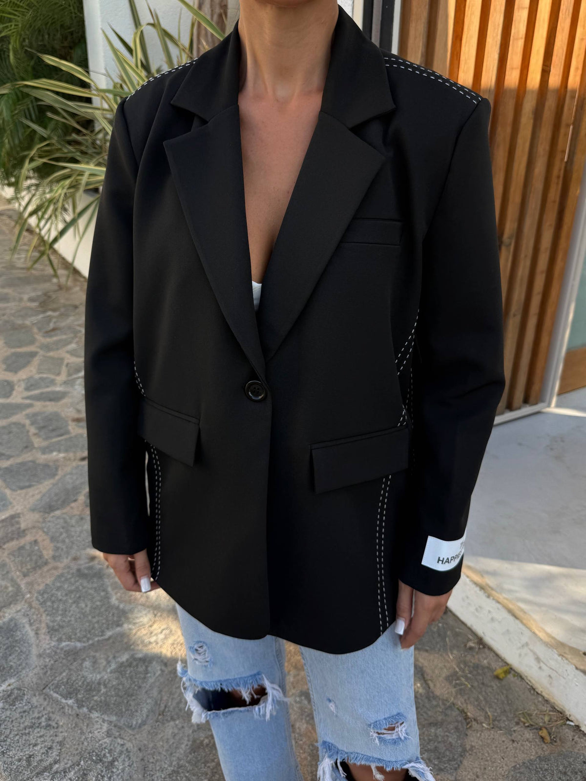 Samira Blazer – Black-1