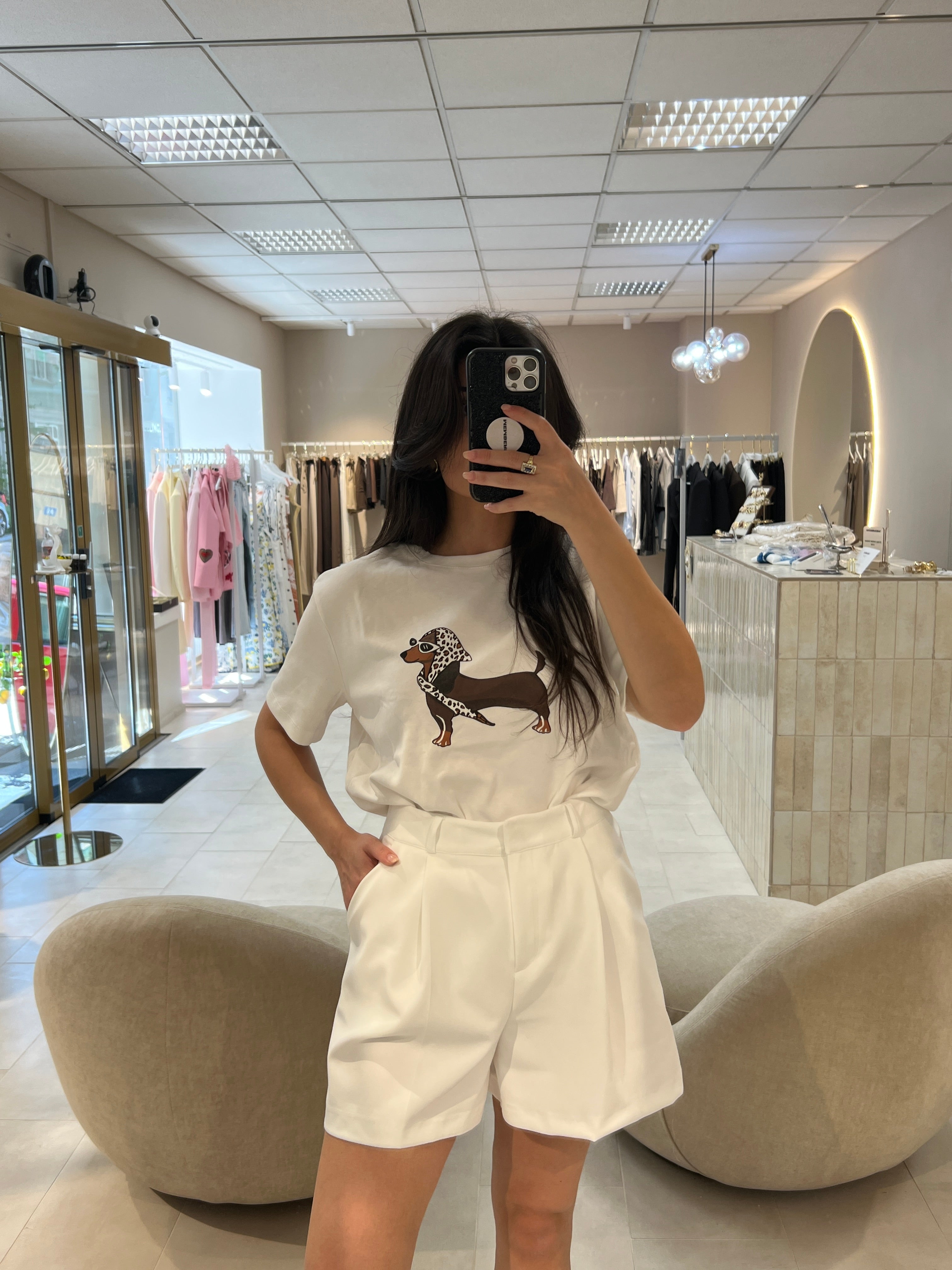 Eloise Shorts White