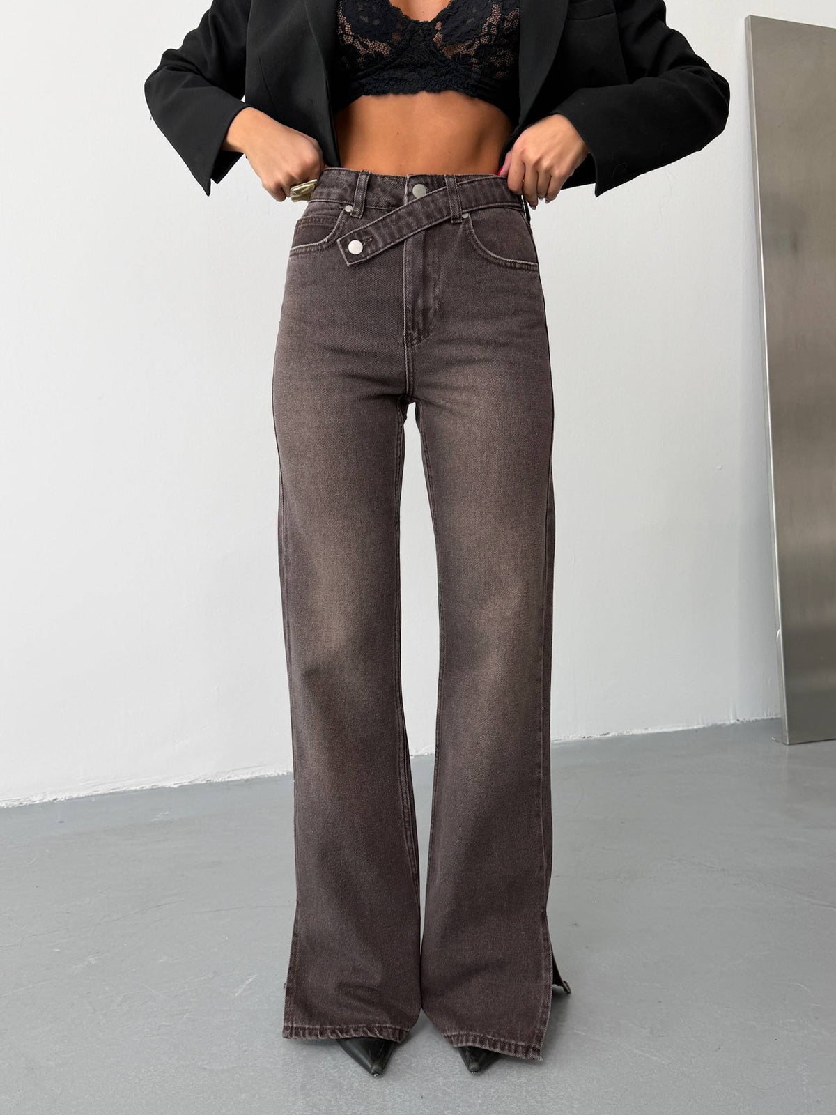 Members Jeans - Brown-4
