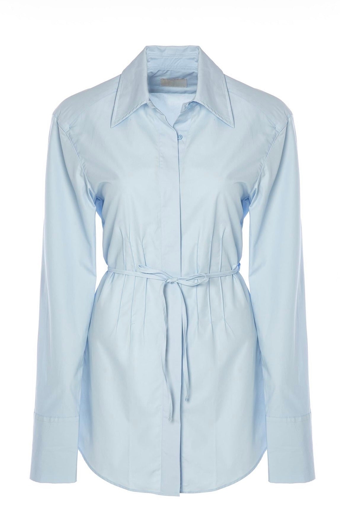 Jl Waisted Shirt Babyblue-2