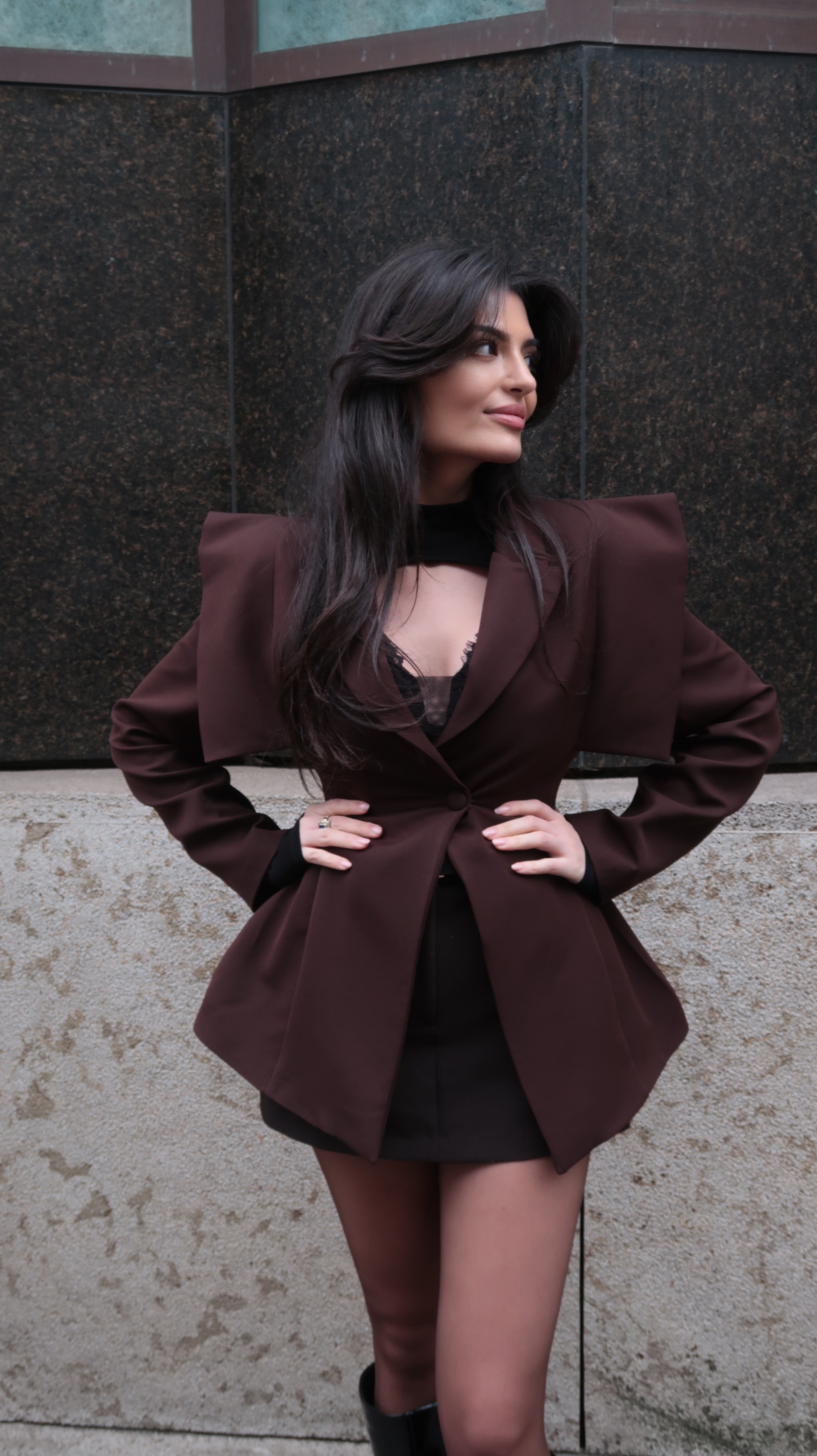 Hourglass Blazer - Sue Brown