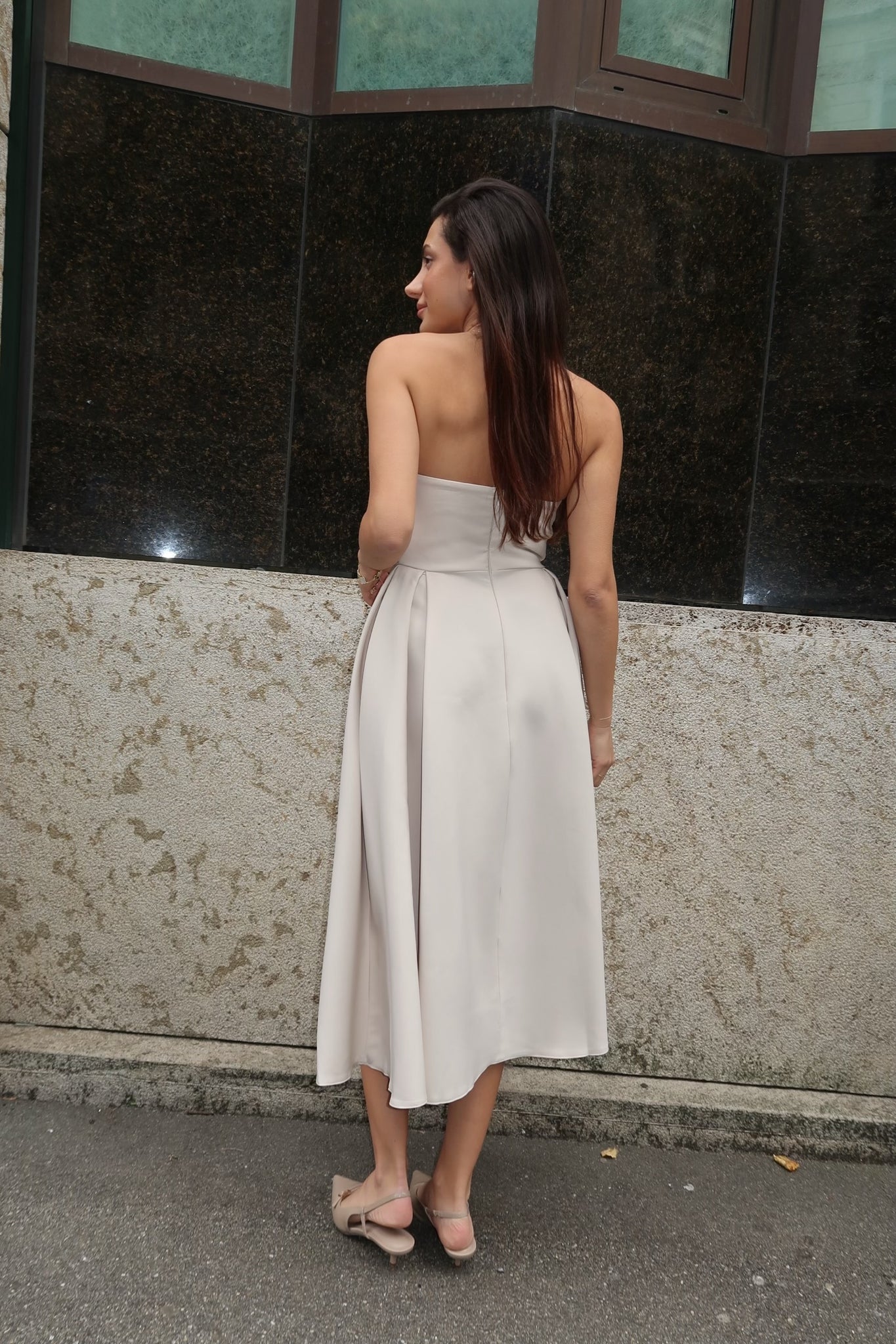 Princess Dress Beige