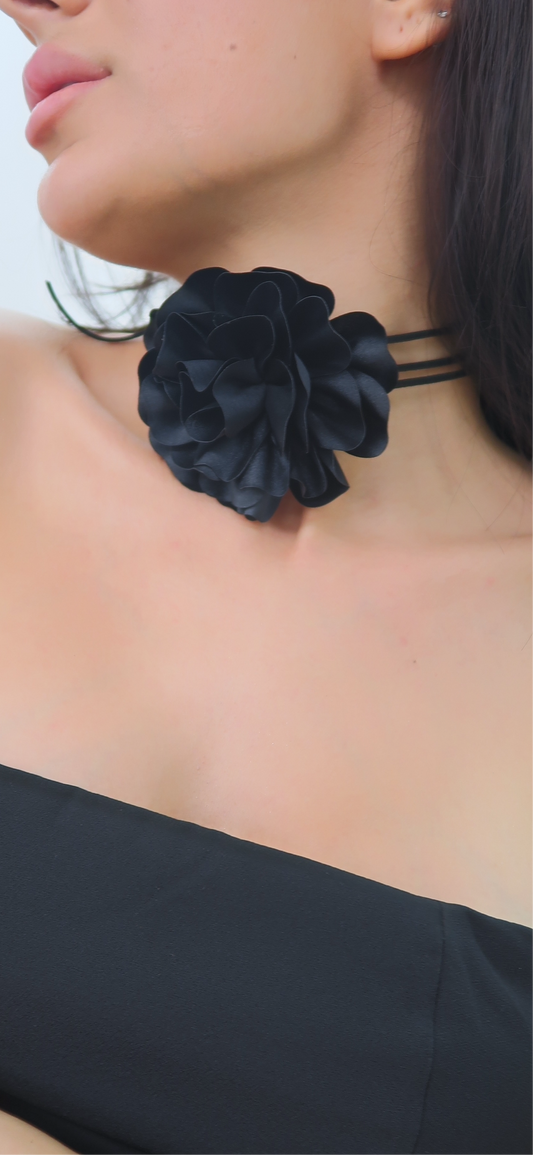 Blumen Choker Halskette