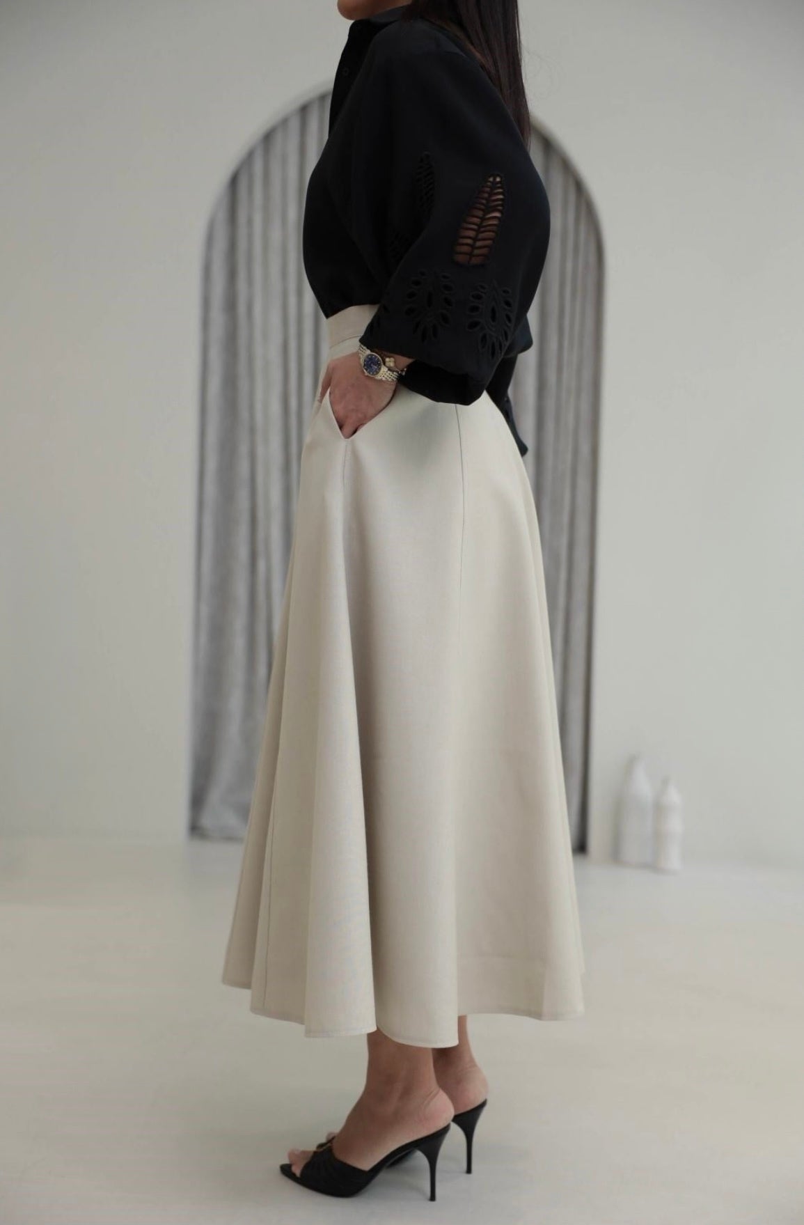 Aura A-Line Skirt