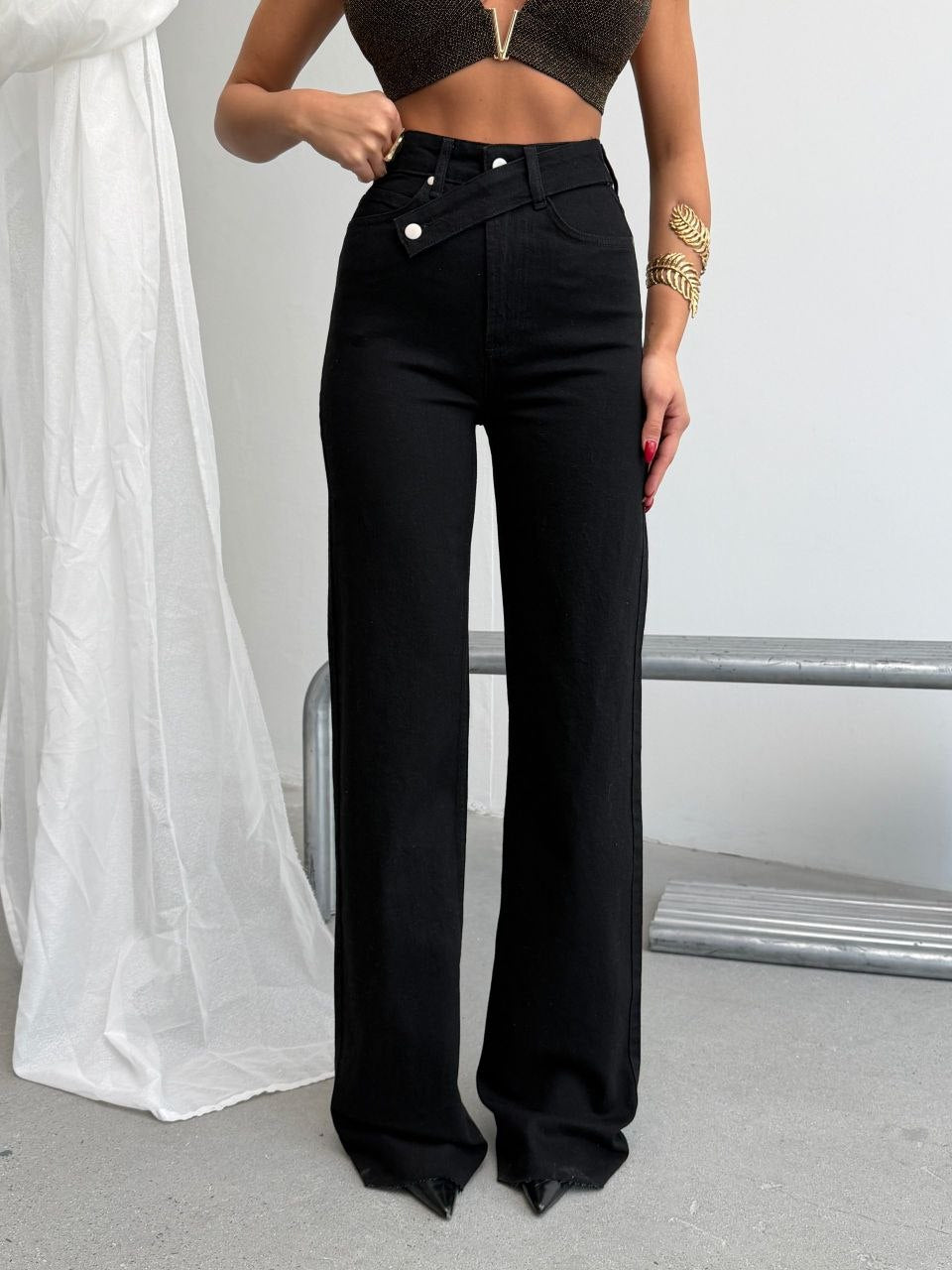 Members Jeans Noir Black