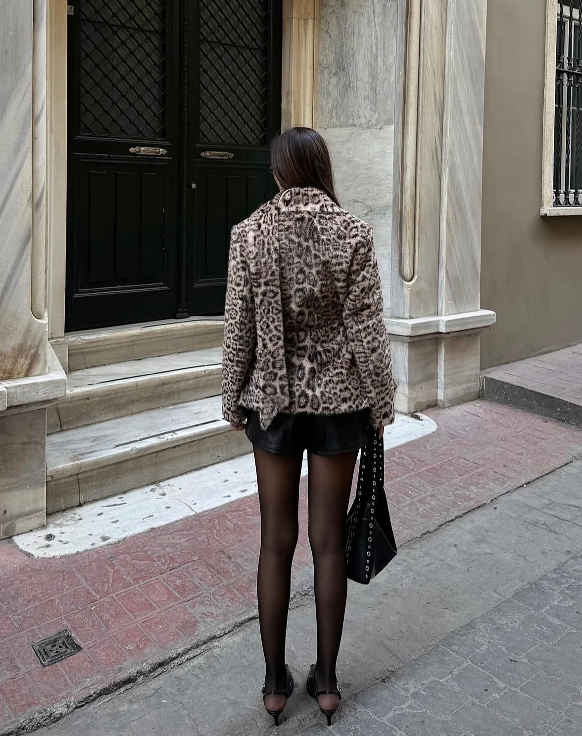 Adriana Jacket – Leopard-2
