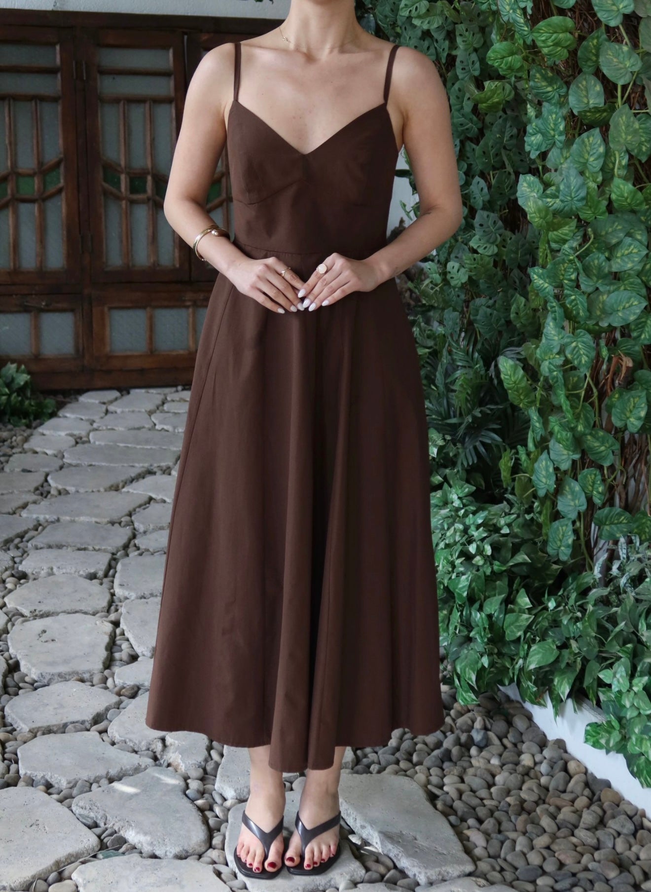 Midi Dress - Femme Black