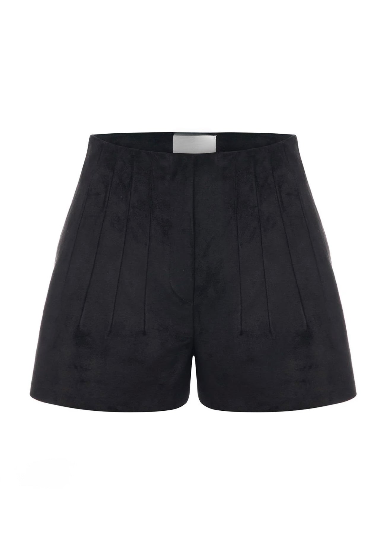 Mini Suede Shorts Black - JL Hailey