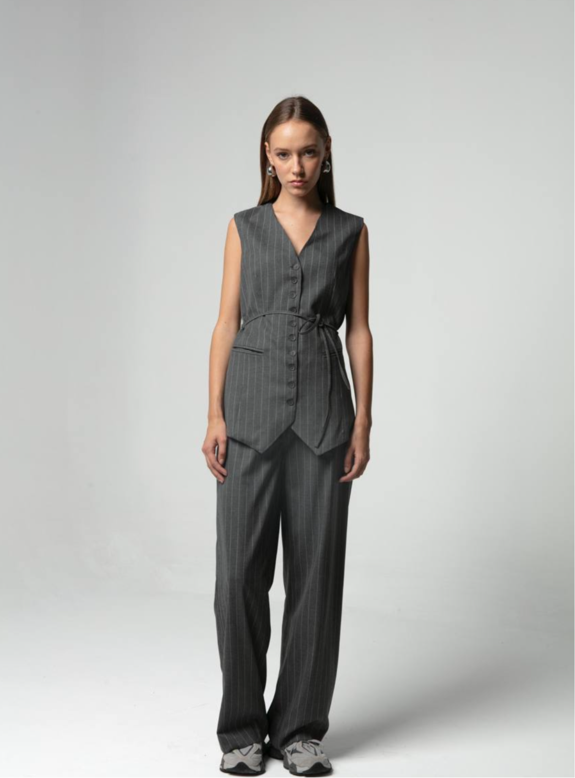 Eva Pinstripe Set